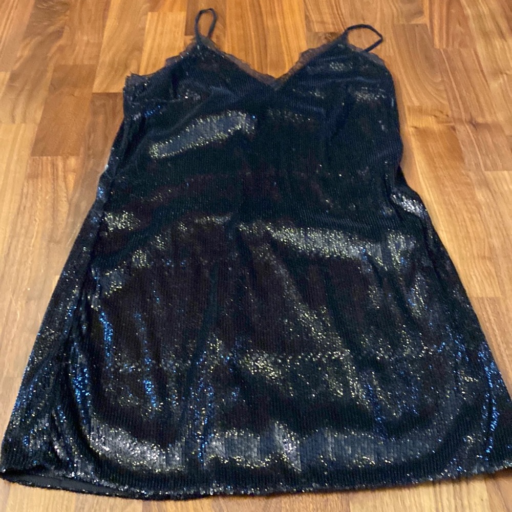 H&M black dress